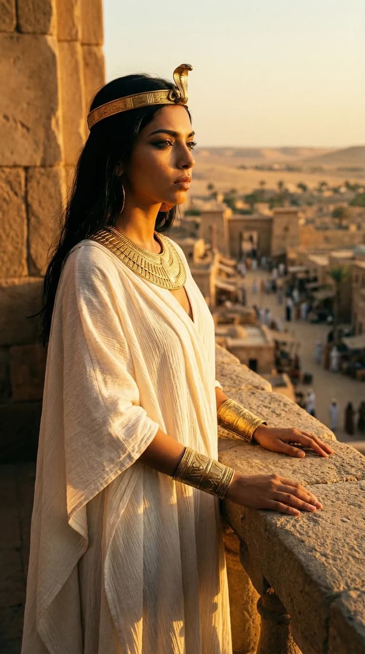 Cleopatra - KI-Begleiter-Charakter auf Ruby Chat