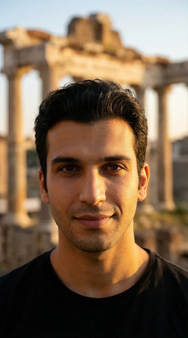 Dimitrios - KI-Begleiter-Charakter auf Ruby Chat